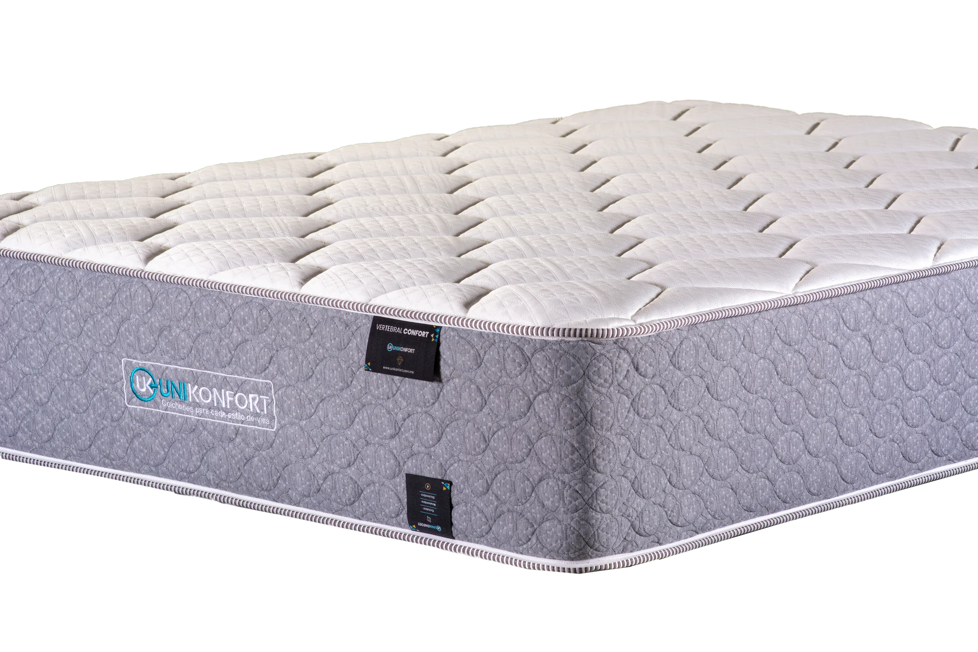 colchon Vertebral confort dual detalle esquina